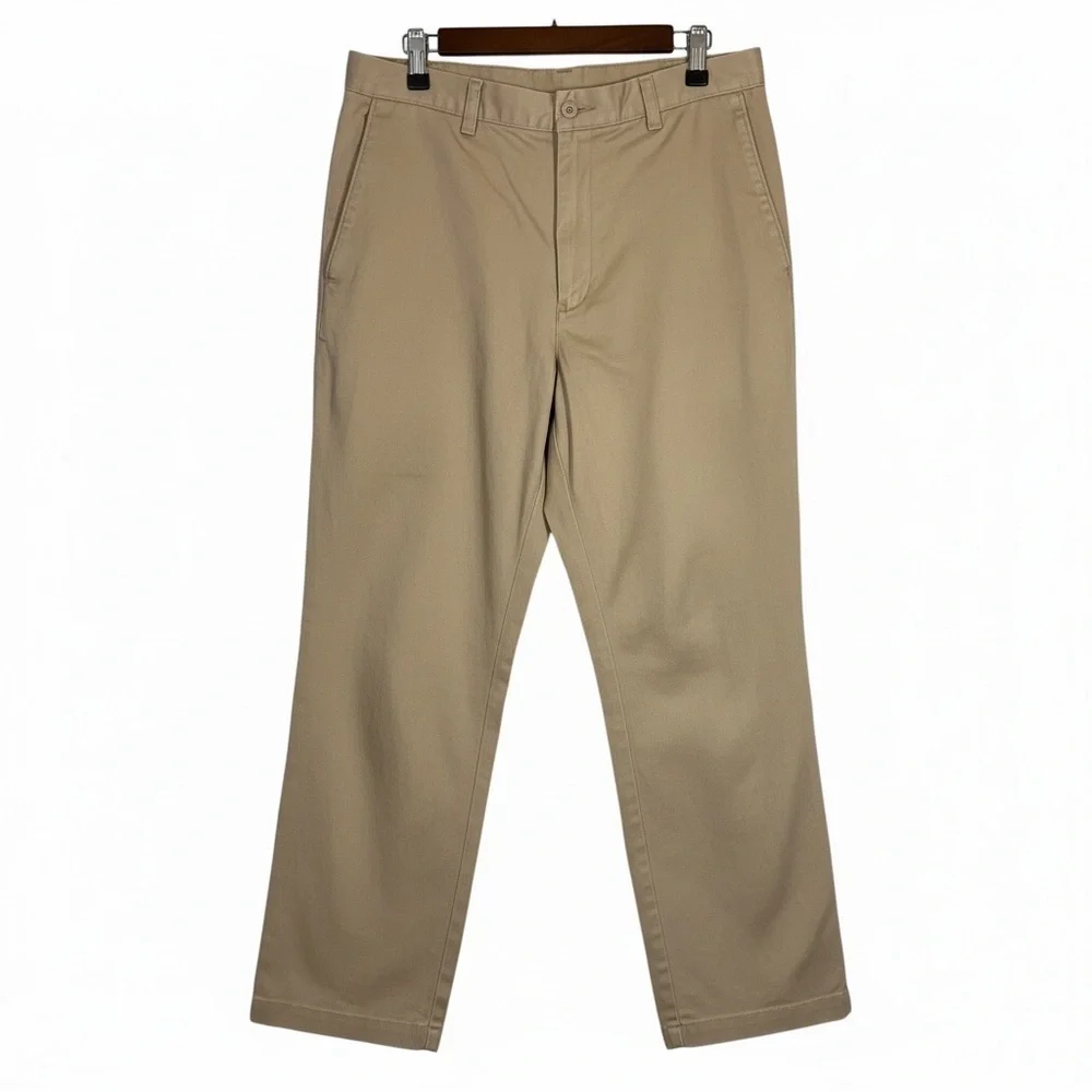 J. Crew Relaxed Fit Plain Front Khaki’s
